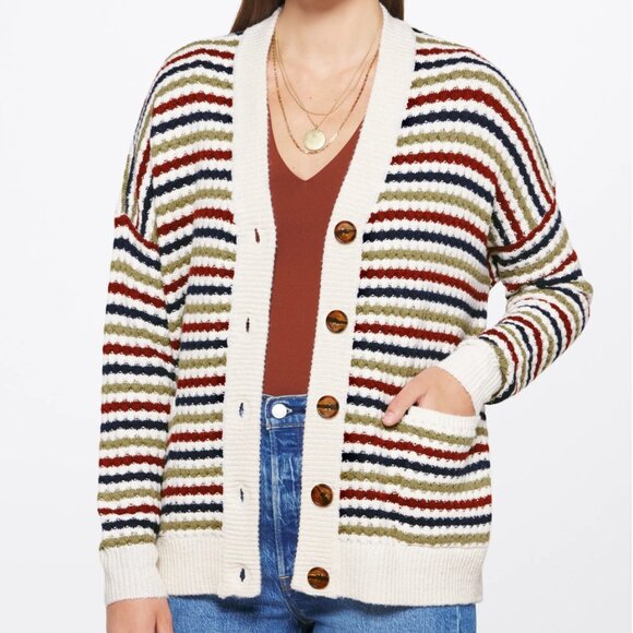 PINK CLOVER Myrtle Full Buttoned Cardigan Size XXL - Picture 1 of 10